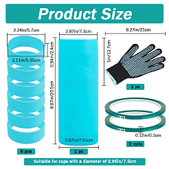 2шт термостойкая лента для ПЭТ-пластика&nbsp;DIY-GF0008-45