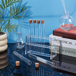 6 шт. Прозрачные стеклянные пробирки&nbsp;CON-OC0001-80