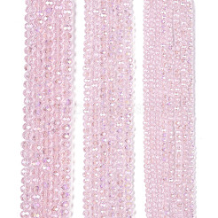 Стеклянные бусины с гальваническим покрытием &nbsp;X-EGLA-A044-T8mm-B10