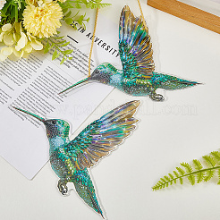 Акриловые подвесные ловцы солнца в виде птиц&nbsp;LS-HJEW-WH20021-02D