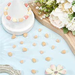 100 шт. 2 вида крашеных синтетических коралловых резных бусин&nbsp;CORA-SP0001-11A