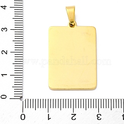 Подвески из нержавеющей стали 304 с эмалью&nbsp;STAS-S163-16G