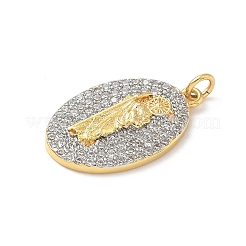 Латунные микро проложить кубического циркония подвески&nbsp;KK-D426-13C-G