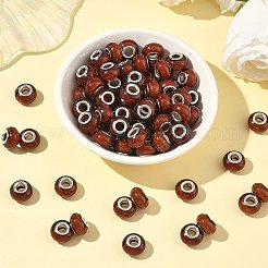 Бусины из смолы европейского стиля с большим отверстием &nbsp;OPDL-R118-11B