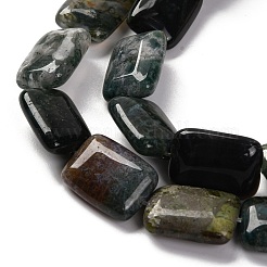 Природного индийского агата бисер нитей&nbsp;G-T047-B25-01