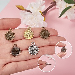 80 шт. 4 цвета подвески из сплава в тибетском стиле&nbsp;FIND-SZ0001-84