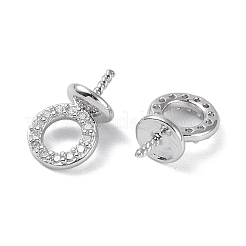 Латунь с дужками из кубического циркония&nbsp;LS-KK-B087-13B-P