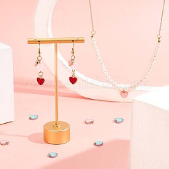 6 шт. 3-х цветные эмалевые подвески из нержавеющей стали 304&nbsp;STAS-UN0032-92