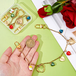 2 шт. цепи из нержавеющей стали 304 для джинсовых брюк&nbsp;HJEW-FH00228