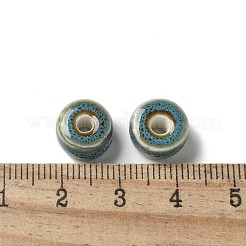 Фарфоровые бусины ручной работы&nbsp;PORC-L080-C15