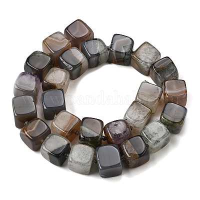 Природный агат бисер нитей&nbsp;G-F820-I01-01-1