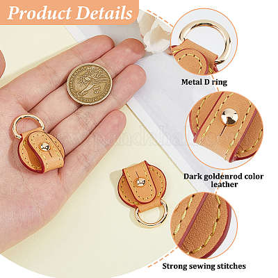 Кожаные застежки-подвески&nbsp;FIND-WH0199-258B-1