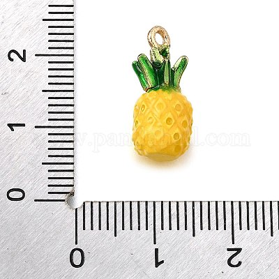 Подвески из эмали и сплава&nbsp;LS-ENAM-D303-06G-03-1