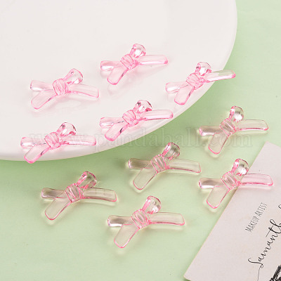 Прозрачные акриловые бусины TACR-S154-55B-903-1