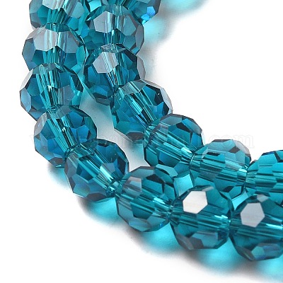 Прозрачные стеклянные бусины EGLA-A035-T6mm-D12-1