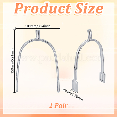 Шпора из сплава для высоких сапог&nbsp;FIND-WH0609-63P-1