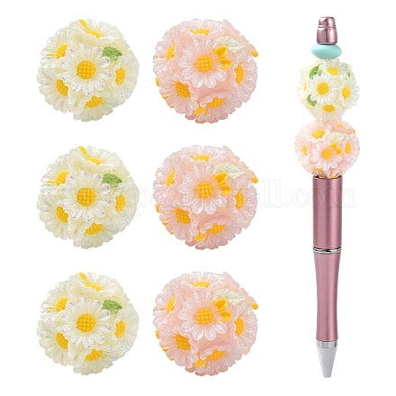 Акриловые бусины нити&nbsp;OACR-CJC0018-14-1