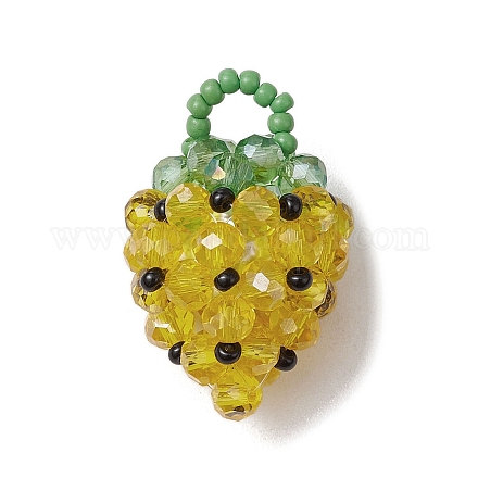 Стеклянные подвески из бисера PALLOY-GD00003-01-1