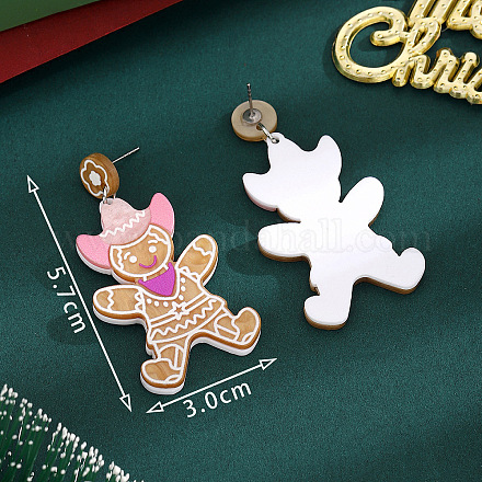 Литые эмаль болтающиеся серьги стержня FS-WG7AF48-31-1