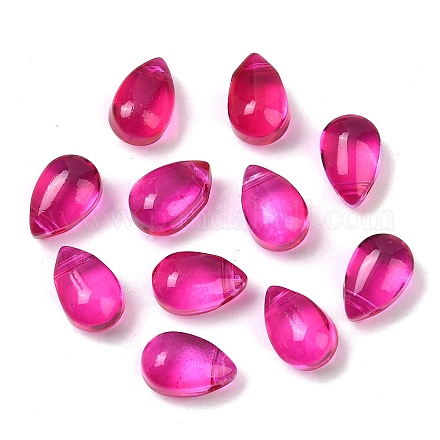 Прозрачные стеклянные амулеты GLAA-L027-L04-01-1