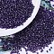 MIYUKI Delica Beads, Cylinder, Japanese Seed Beads, 11/0, (DB0464) Galvanized Eggplant, 1.3x1.6mm, Hole: 0.8mm, about 2000pcs/10g