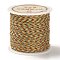 Nylon Chinese Knot Cord, Nylon Jewelry Cord for Jewelry Making, Colorful, 0.8mm, 38~40m/Roll