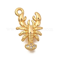 Латунные микро проложить кубического циркония подвески&nbsp;KK-B152-21G