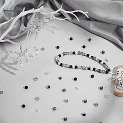 600шт 15 вида стеклянных бусин&nbsp;GLAA-PH0004-27