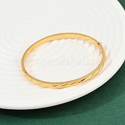 Шарнирные браслеты из нержавеющей стали 304 для женщин&nbsp;BJEW-C114-06G