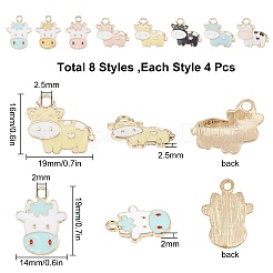 Подвески из легкого позолоченного сплава&nbsp;ENAM-SC0001-73LG