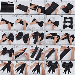 1 пакет наборов для изготовления бантов из ЭВА&nbsp;AJEW-SP0003-71C