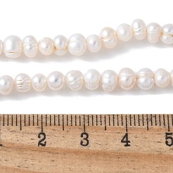 Нити из натурального культивированного пресноводного жемчуга&nbsp;PEAR-I007-07L-03