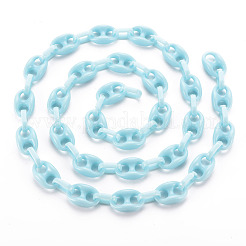 Непрозрачные акриловые звенья ручной работы&nbsp;LS-CHAC-ZX0001-01A