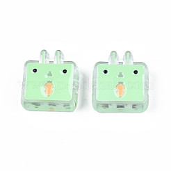 Прозрачные акриловые бусины&nbsp;ACRC-S039-10B