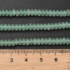 Естественно авантюрин бисер пряди&nbsp;G-L635-A03-4x2mm-03