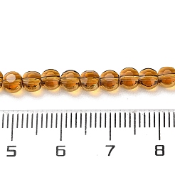 Стеклянные бусины с гальваническим покрытием &nbsp;LS-EGLA-A040-01F