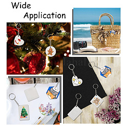 Сублимационные заготовки брелки&nbsp;AJEW-CJC0015-003