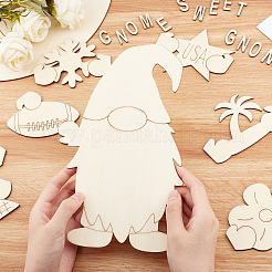 Незавершенная лазерная резка из натурального дерева&nbsp;WOOD-GF0001-61