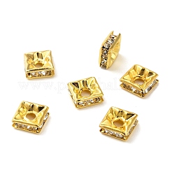 Латунные бусины разделители для поставки стразов&nbsp;KK-I362-01C-01G