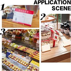 Акриловая ценовая рамка&nbsp;ODIS-WH0018-94