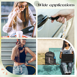 2шт брелок из хлопка с цветочным узором 2 цвета&nbsp;KEYC-CN0001-05