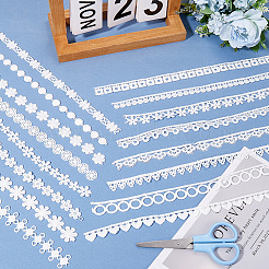 24 ярд двух видов кружевной ленты из молочного волокна&nbsp;OCOR-CY0001-09A