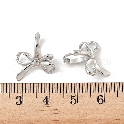 Латунные серьги обруча&nbsp;EJEW-D320-13P