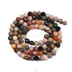 Бусы из натурального алашанского агата&nbsp;G-C181-B05-03