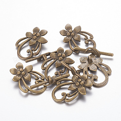 Застежки тоггл в тибетском стиле &nbsp;LS-MLF0677Y