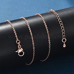 Латунные кабельные цепи ожерелья&nbsp;LS-X-MAK-P011-01RG