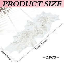 2 шт полиэстеровые швейные украшения&nbsp;DIY-MA0006-90