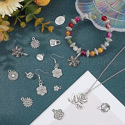 Подвески из сплава в тибетском стиле&nbsp;TIBEP-FH0001-13