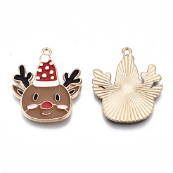 Подвески из экологически чистого сплава с эмалью&nbsp;X-ENAM-Q437-064-NR