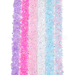 Отделка стразами из смолы и бисером&nbsp;DIY-N008-03